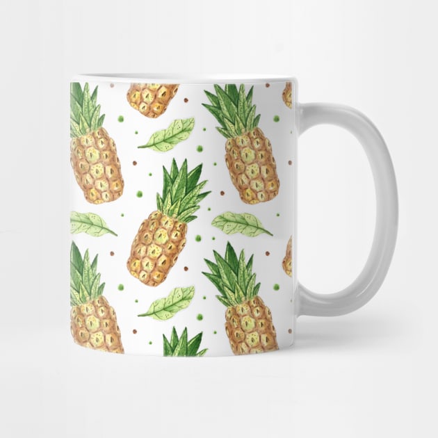 Pineapple Exotic Pattern by gronly